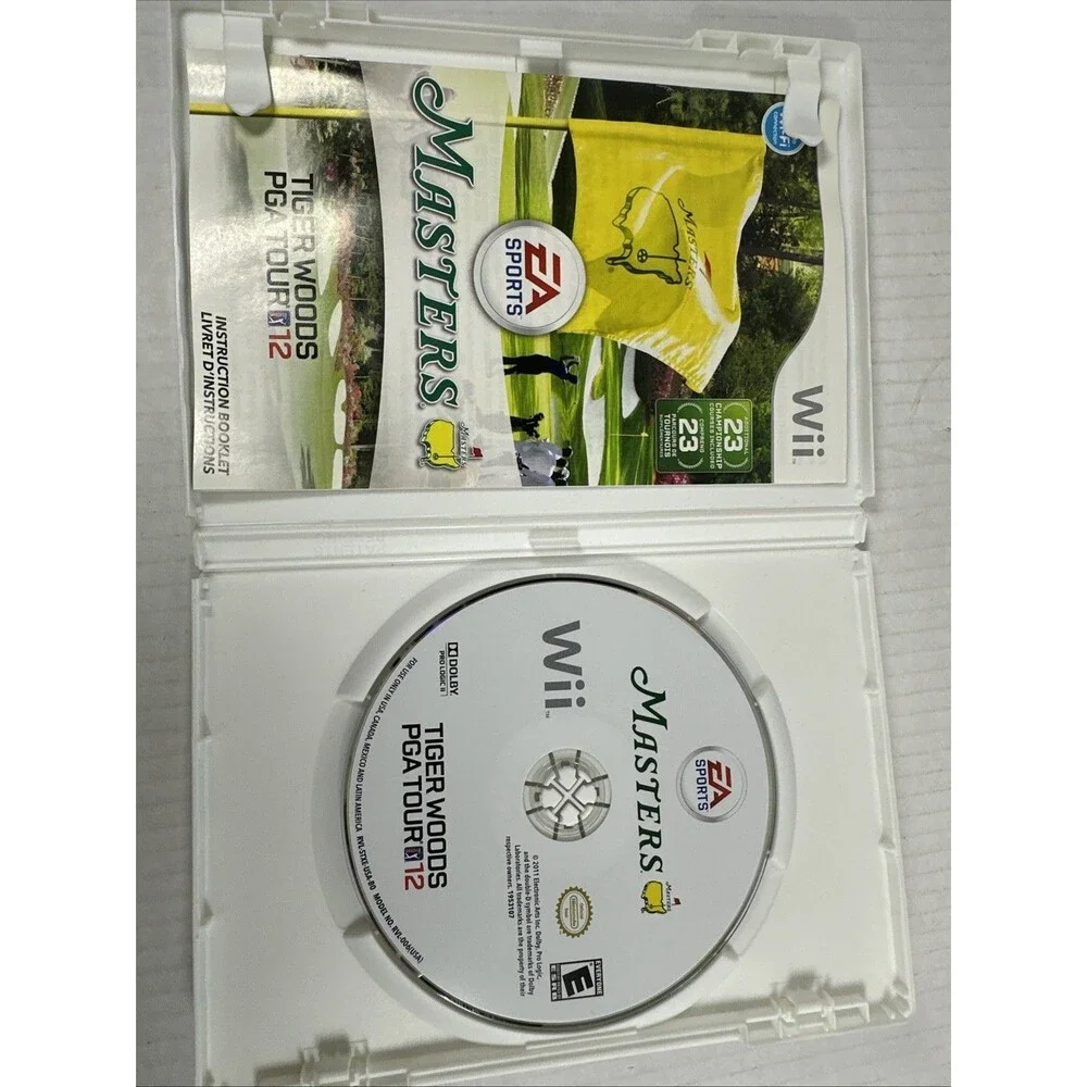 EA SPORTS Tiger Woods PGA Tour 12 The Masters Nintendo Wii NTSC-U/C Golf